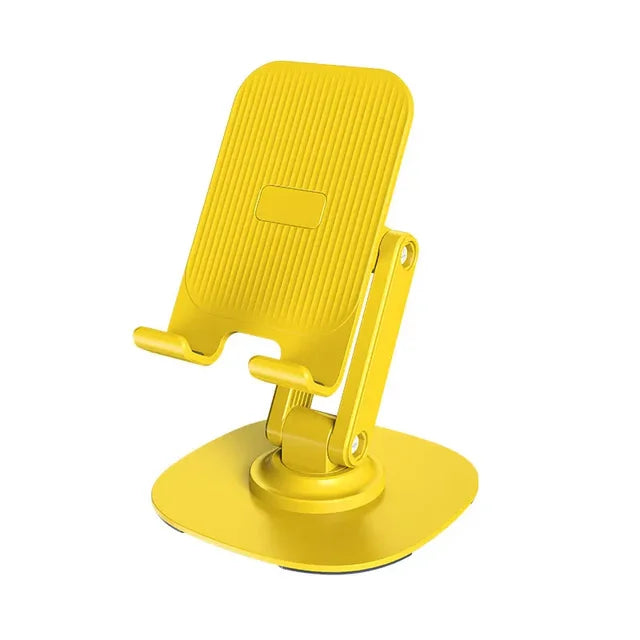Rotating phone stand foldable desktop