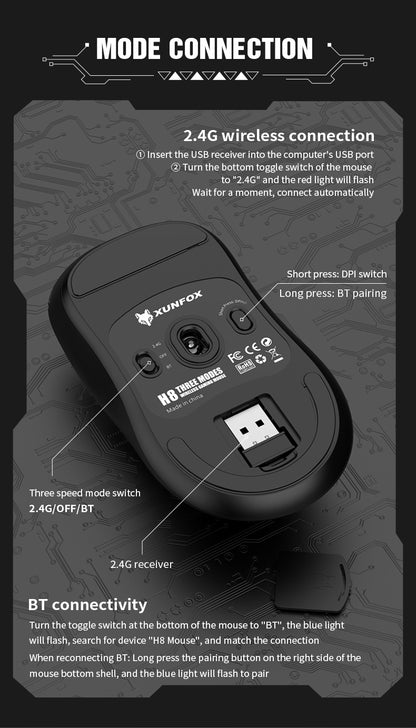 the third mock examination wireless mouse notebook mouse