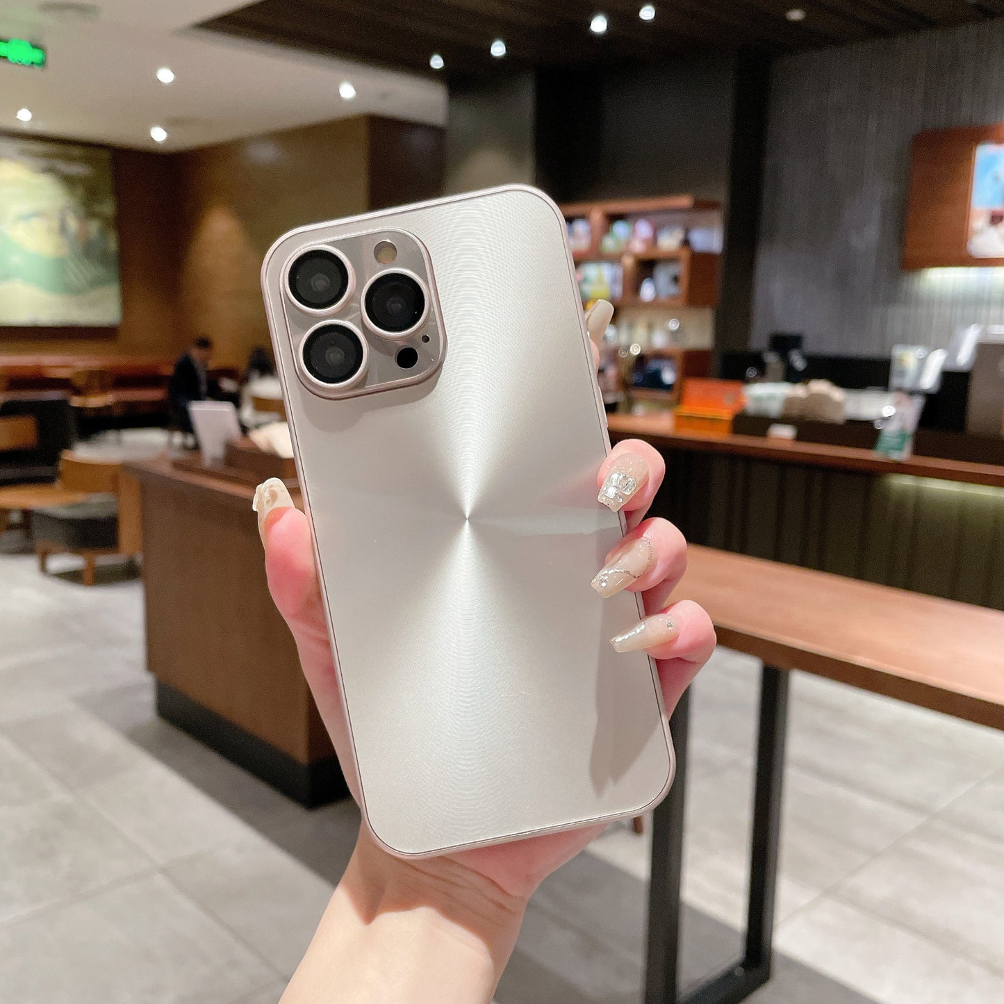 phone case Aurora laser CD pattern