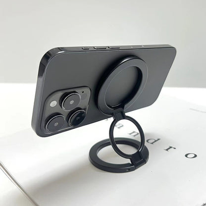 Premium Phone Stand with Magnetic Ring Holder